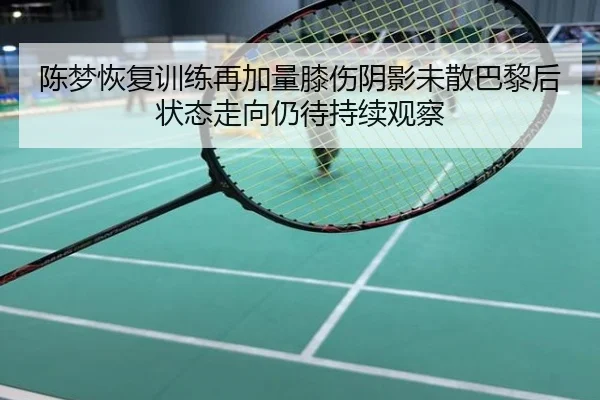 陈梦恢复训练再加量膝伤阴影未散巴黎后状态走向仍待持续观察